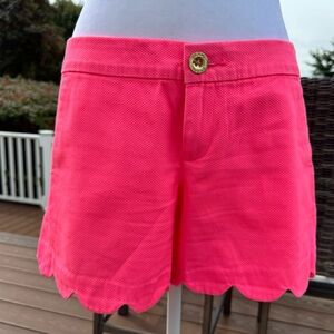 GUC Lilly Pulitzer Pink Scallop Shorts